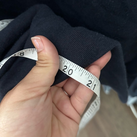 Aeropostale Blue and Red Boxy Crop Sweatshirt - Picture 5 of 6